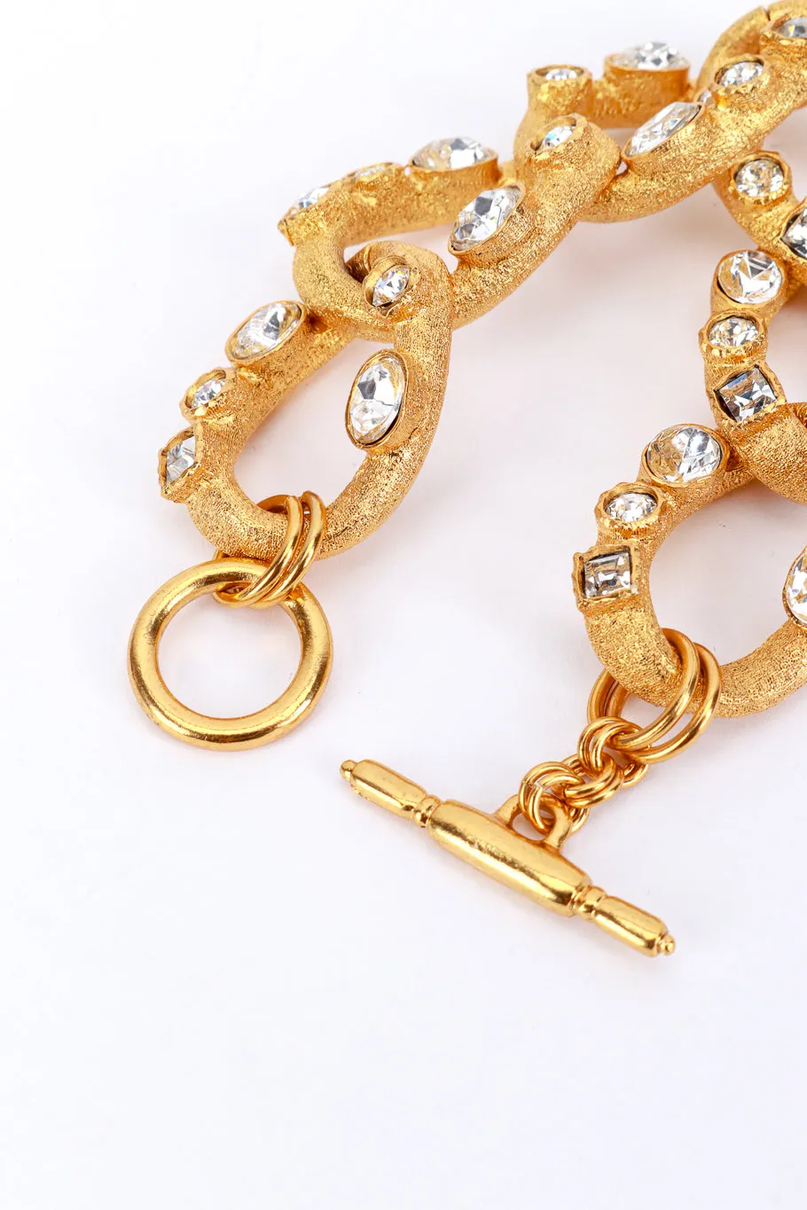 Crystal Cable Chain Bracelet