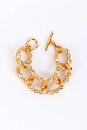 Crystal Cable Chain Bracelet