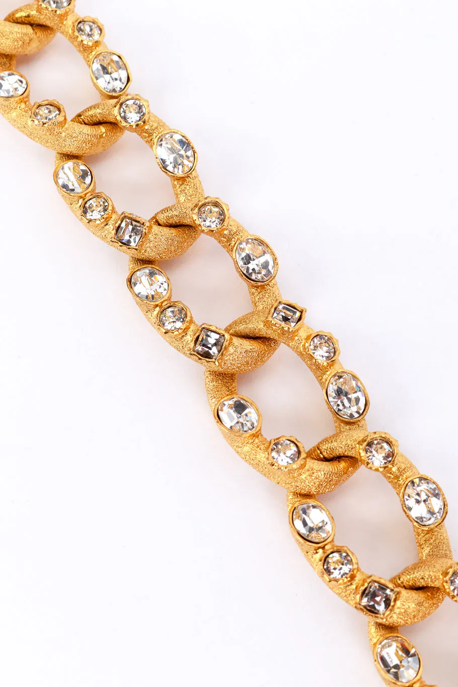 Crystal Cable Chain Necklace