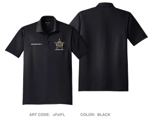 CUSTOM Charger Company 1-5 IN  Hi-Tech Performance Men's SS Polo - uFztFL