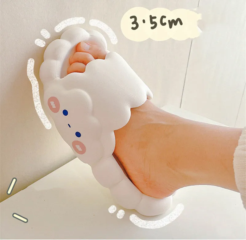 Cute thick bottom home sandals KF82746