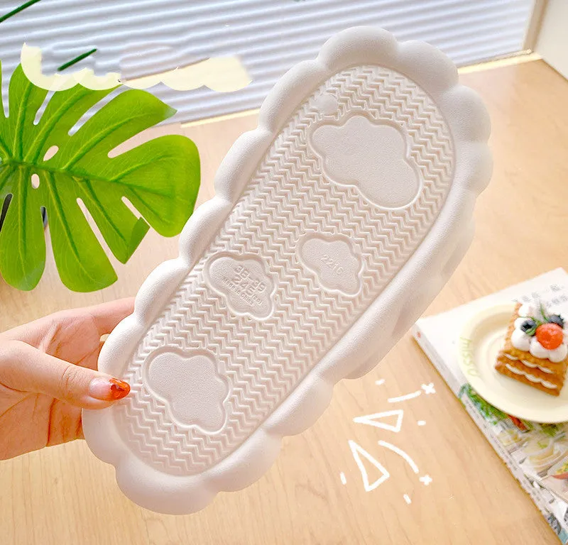 Cute thick bottom home sandals KF82746