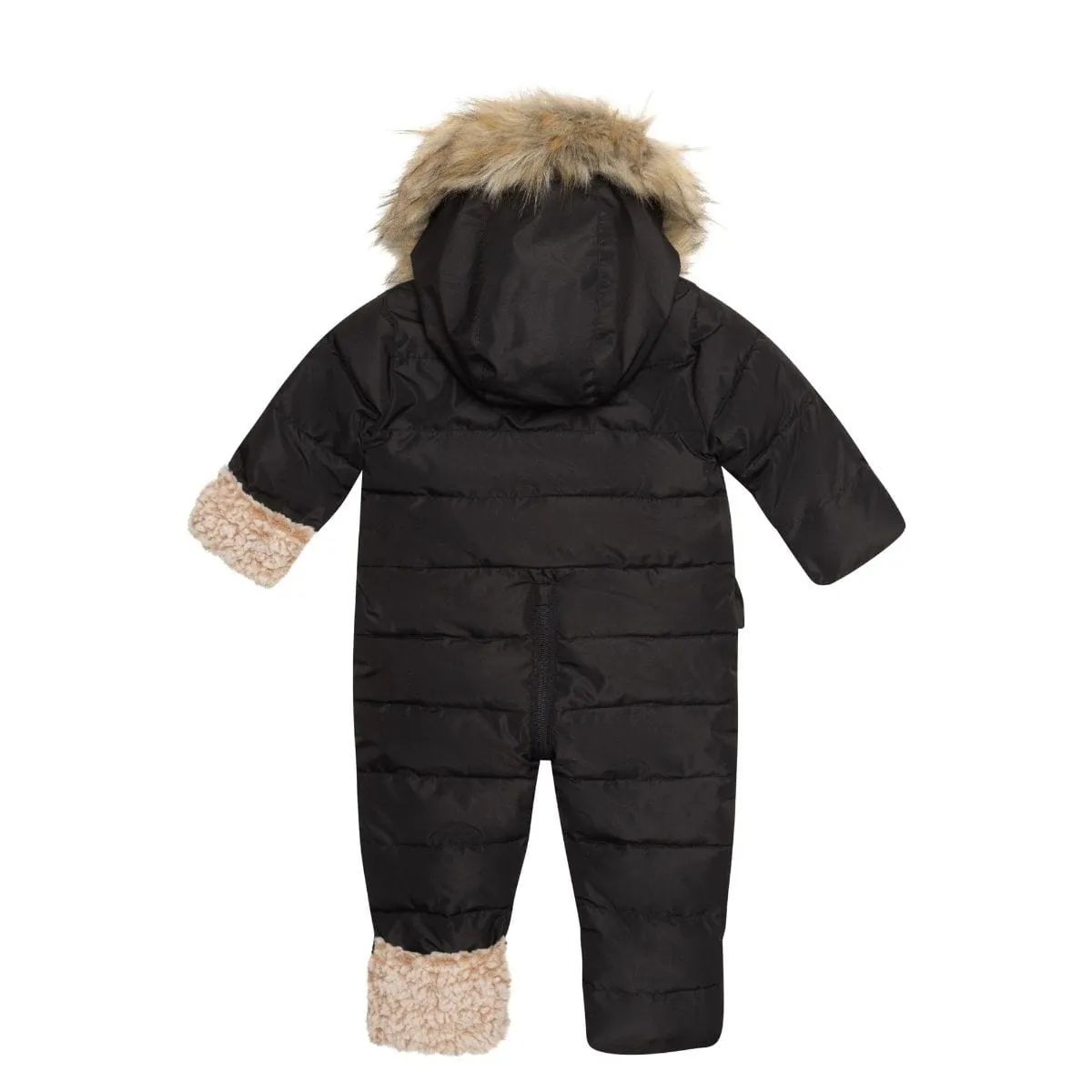 Deux Par Deux One-Piece Baby Snowsuit - Anthracite