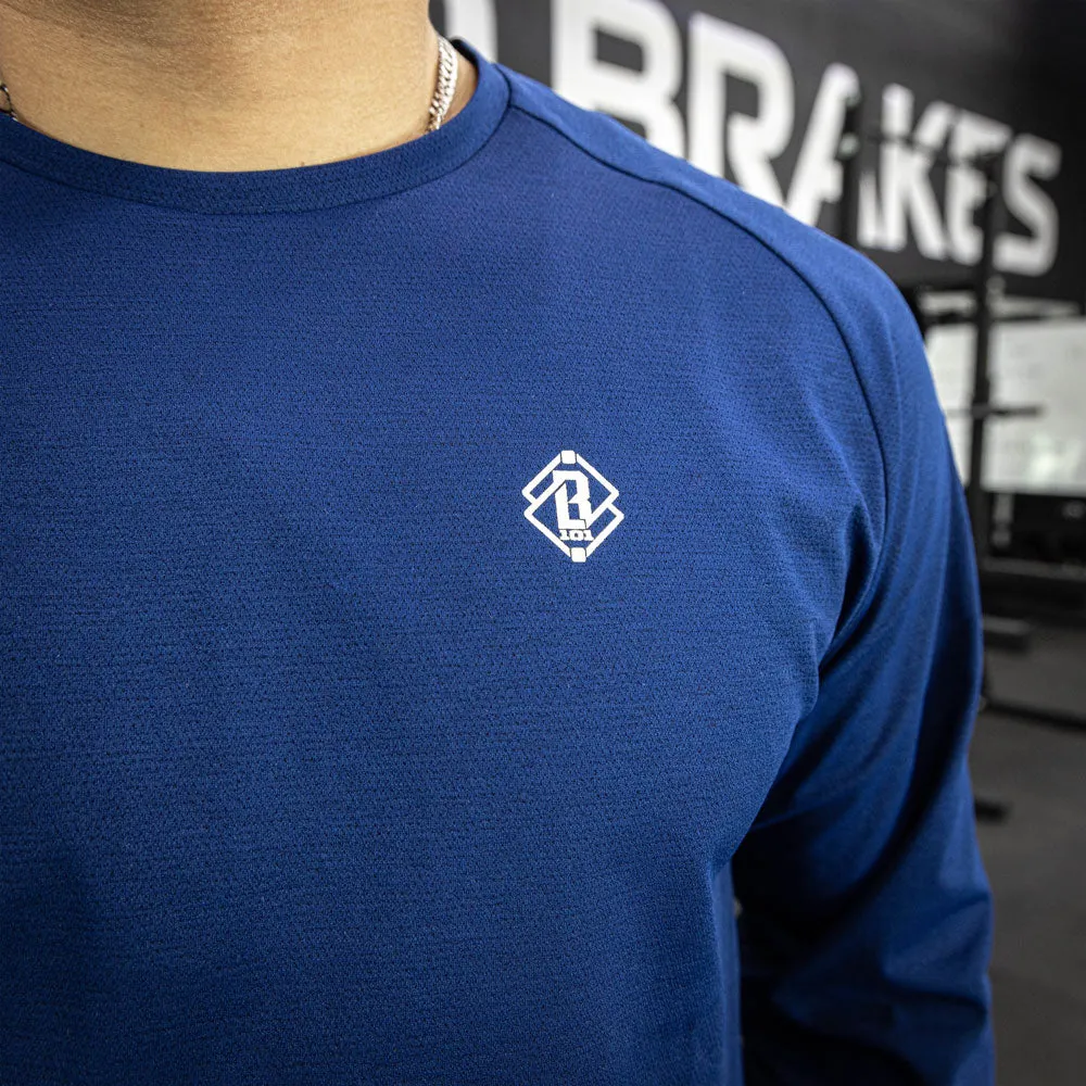 Diamond Tech Long Sleeve  - Navy