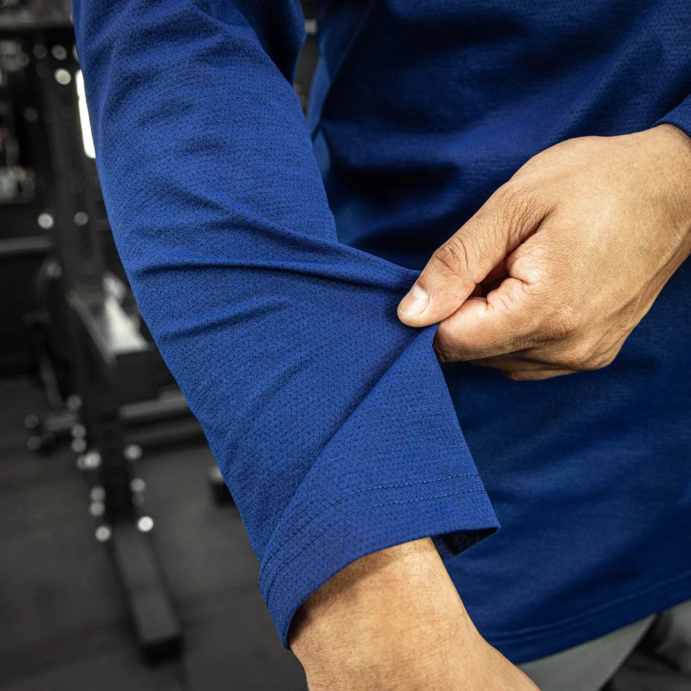 Diamond Tech Long Sleeve  - Navy