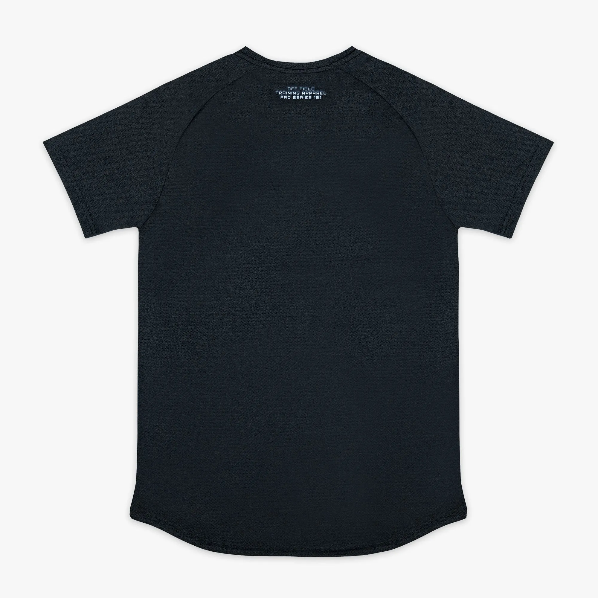 Diamond Tech Tee - Black/Light Blue