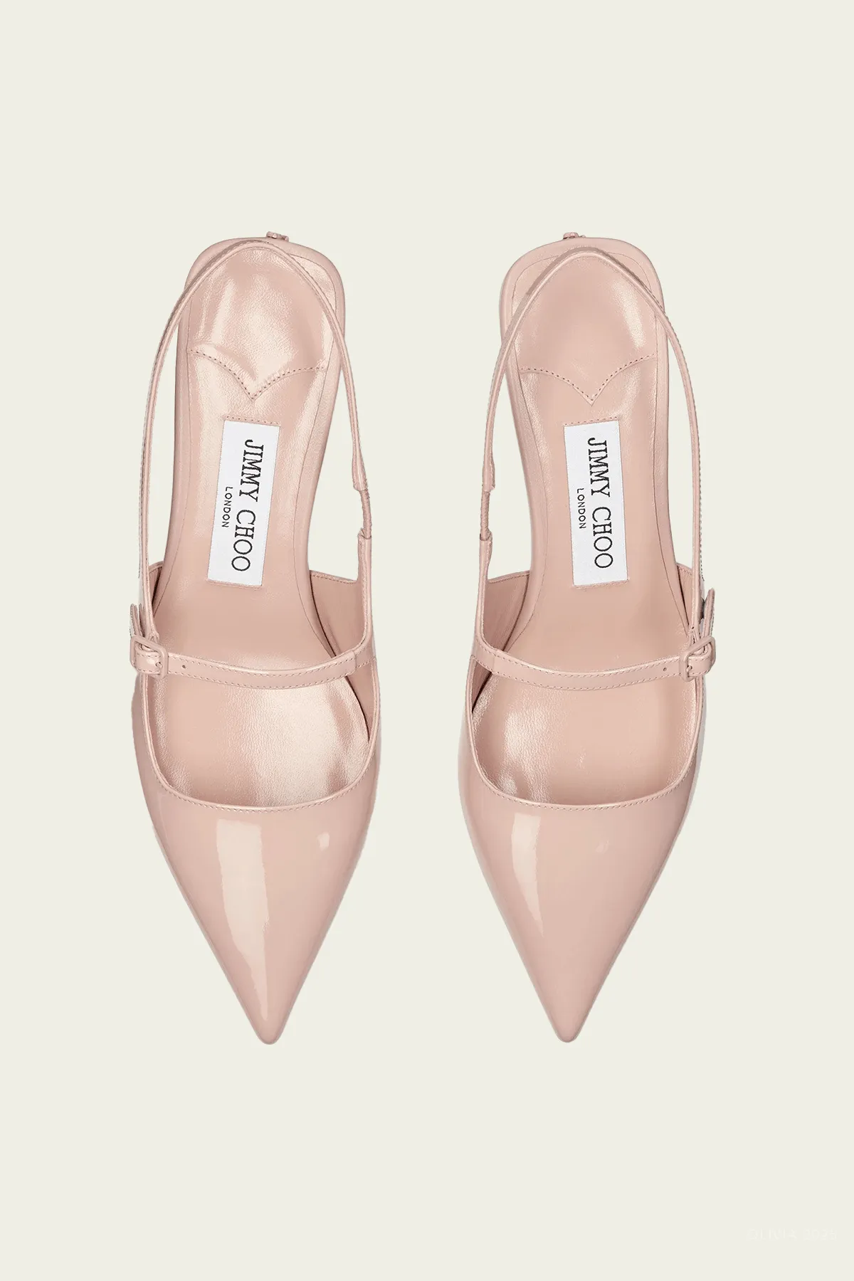 Didi 45 Pointed Pumps in Macaron