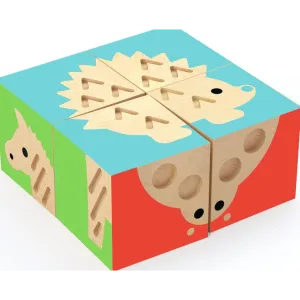 DJECO TouchBasic Wooden Cubes