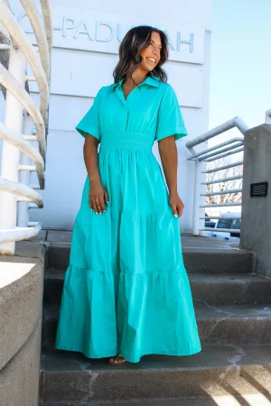 Dress To Impress Maxi • Teal