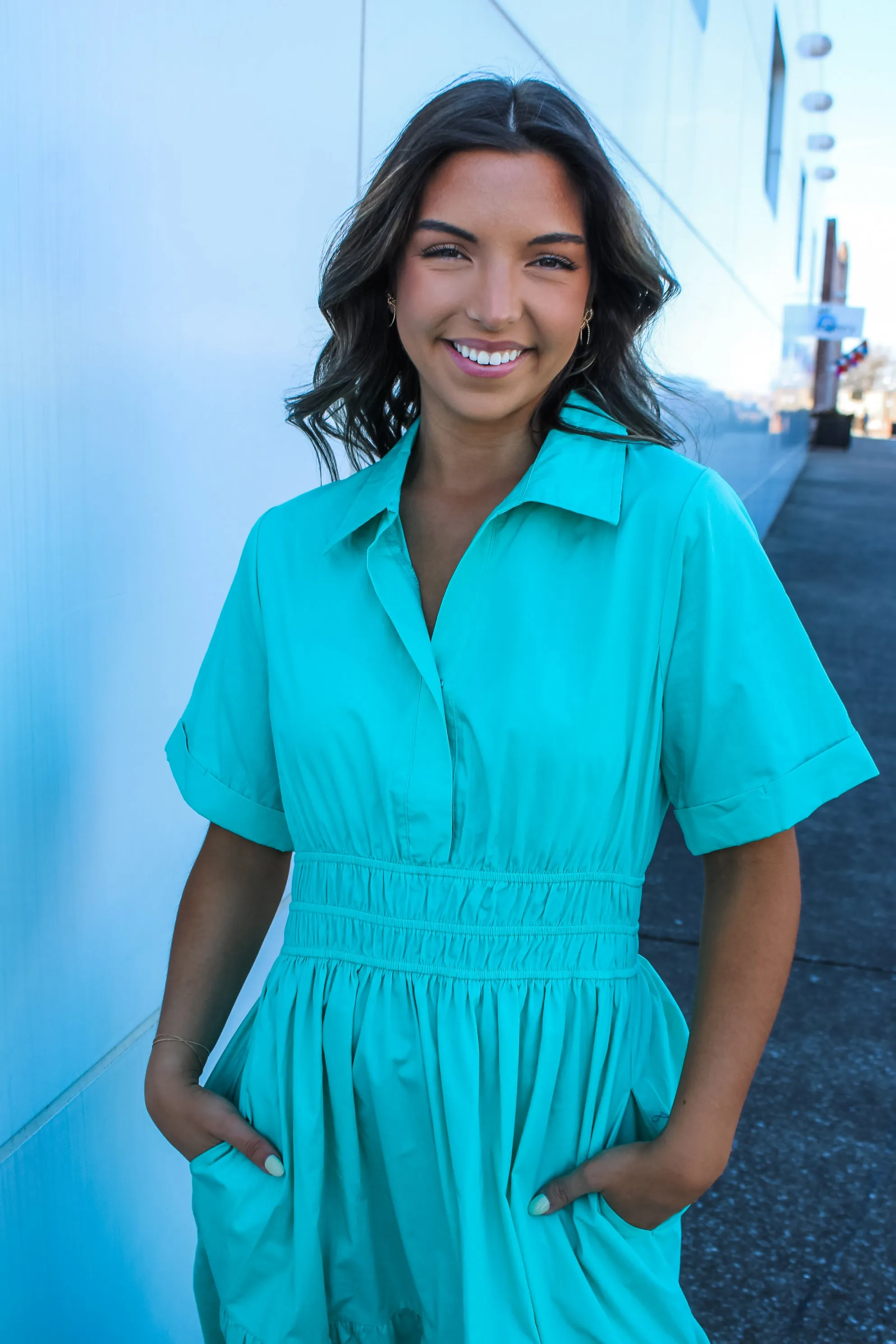 Dress To Impress Maxi • Teal