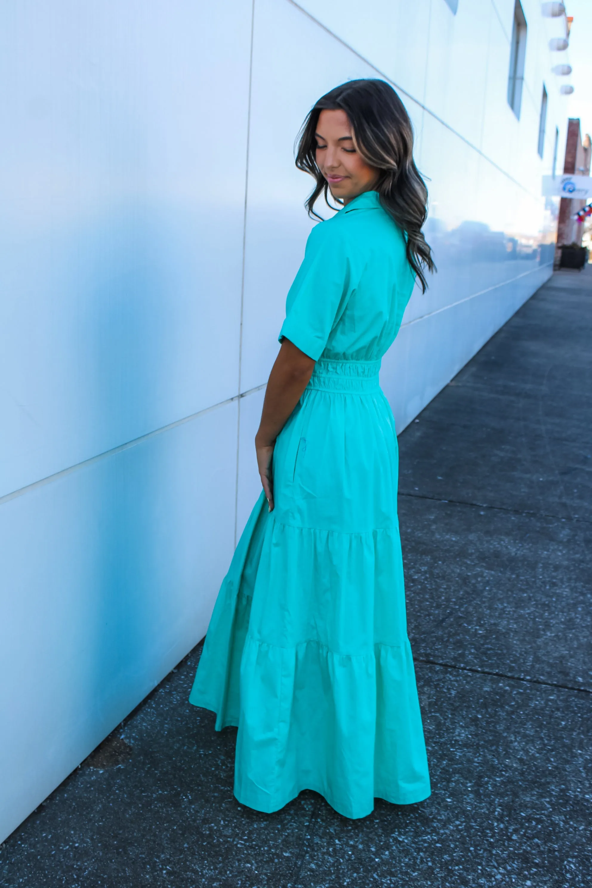 Dress To Impress Maxi • Teal