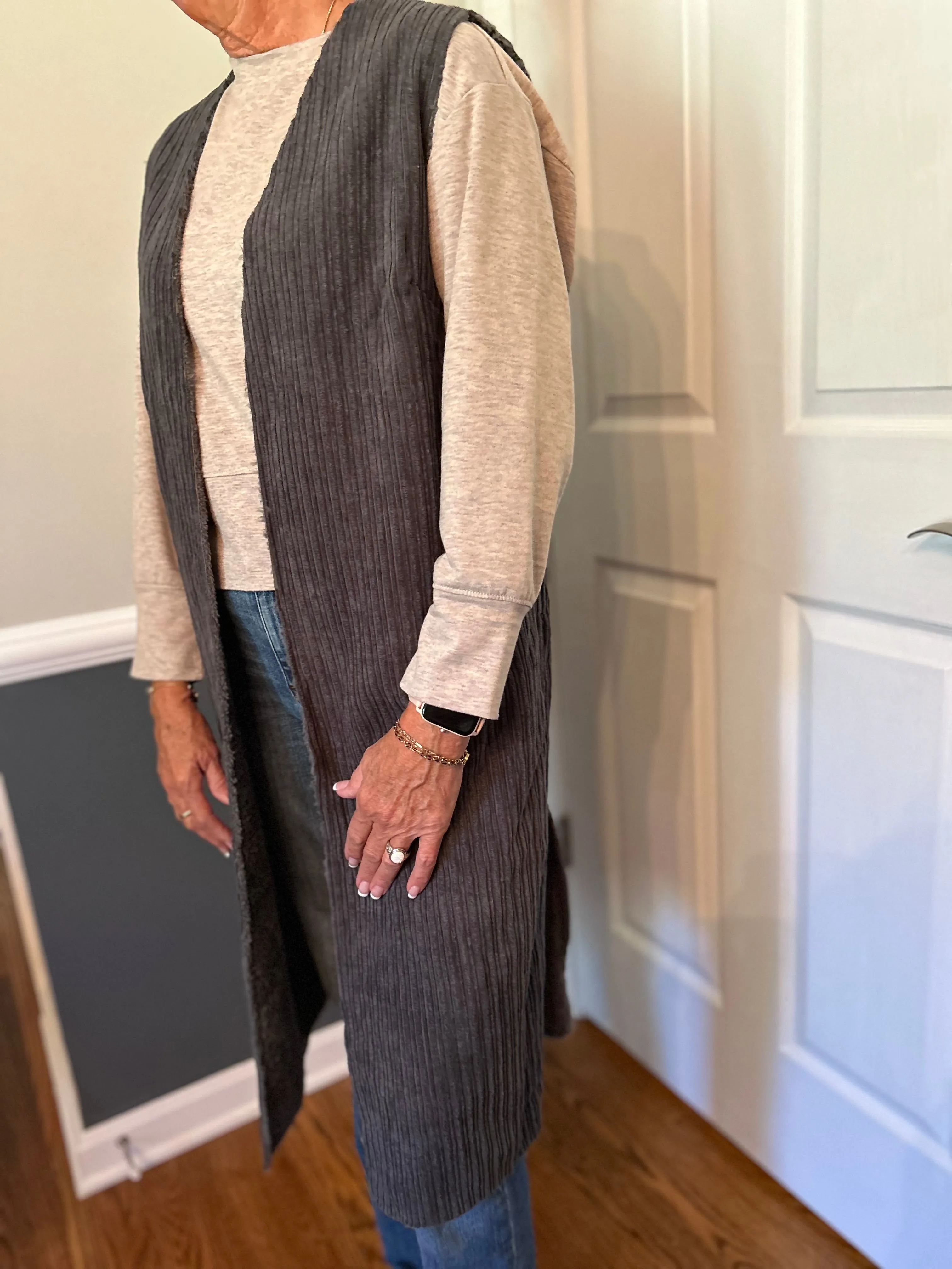 Dusty Corduroy Vest