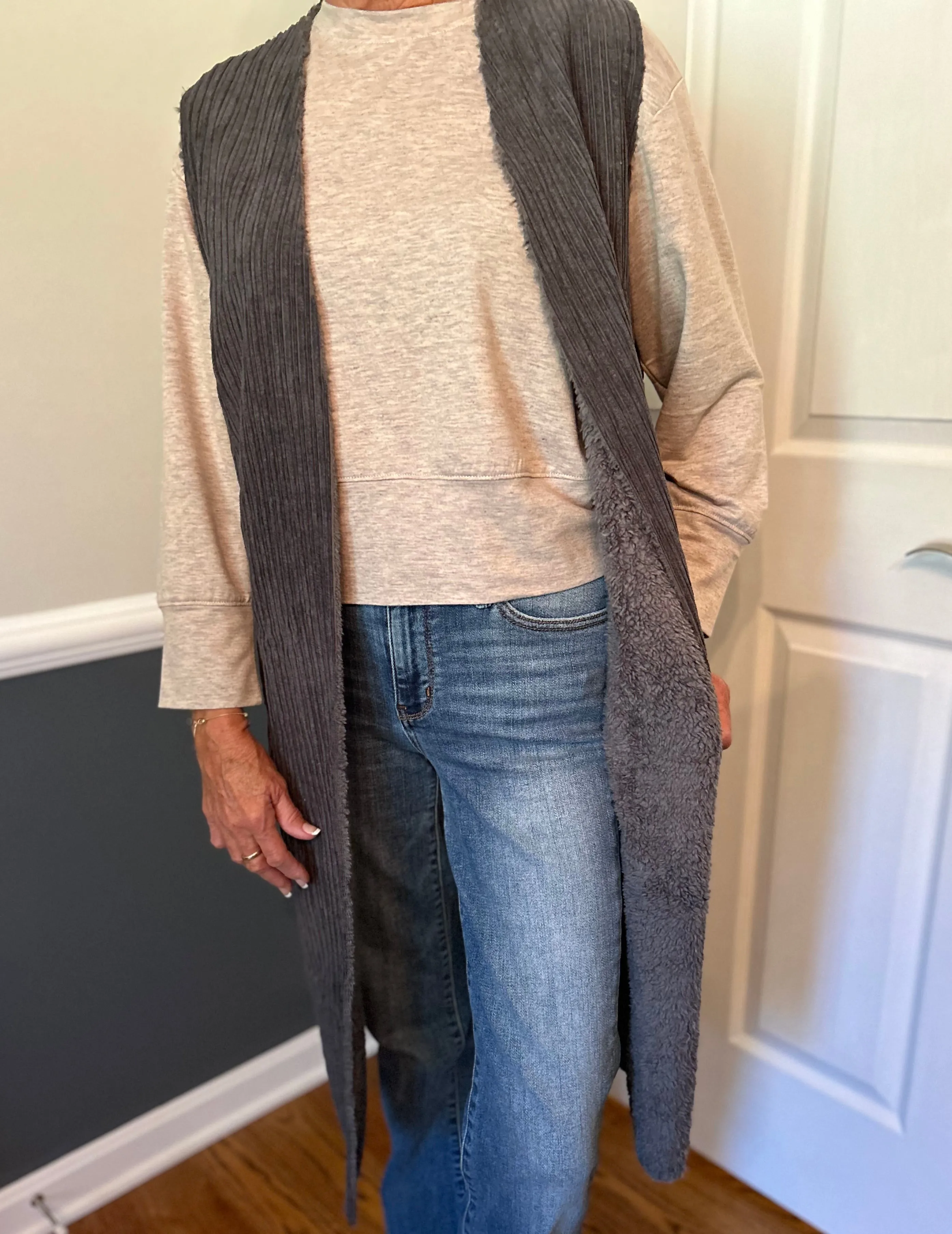 Dusty Corduroy Vest