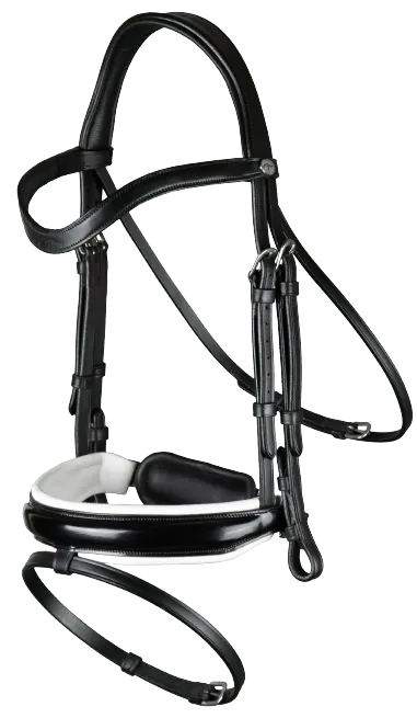 Dy'on Large Crank Noseband Bridle with Flash WODCAM/N/O