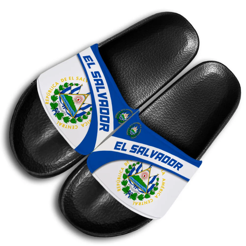 El Salvador Slide Sandals For Proud El Salvador