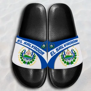 El Salvador Slide Sandals For Proud El Salvador