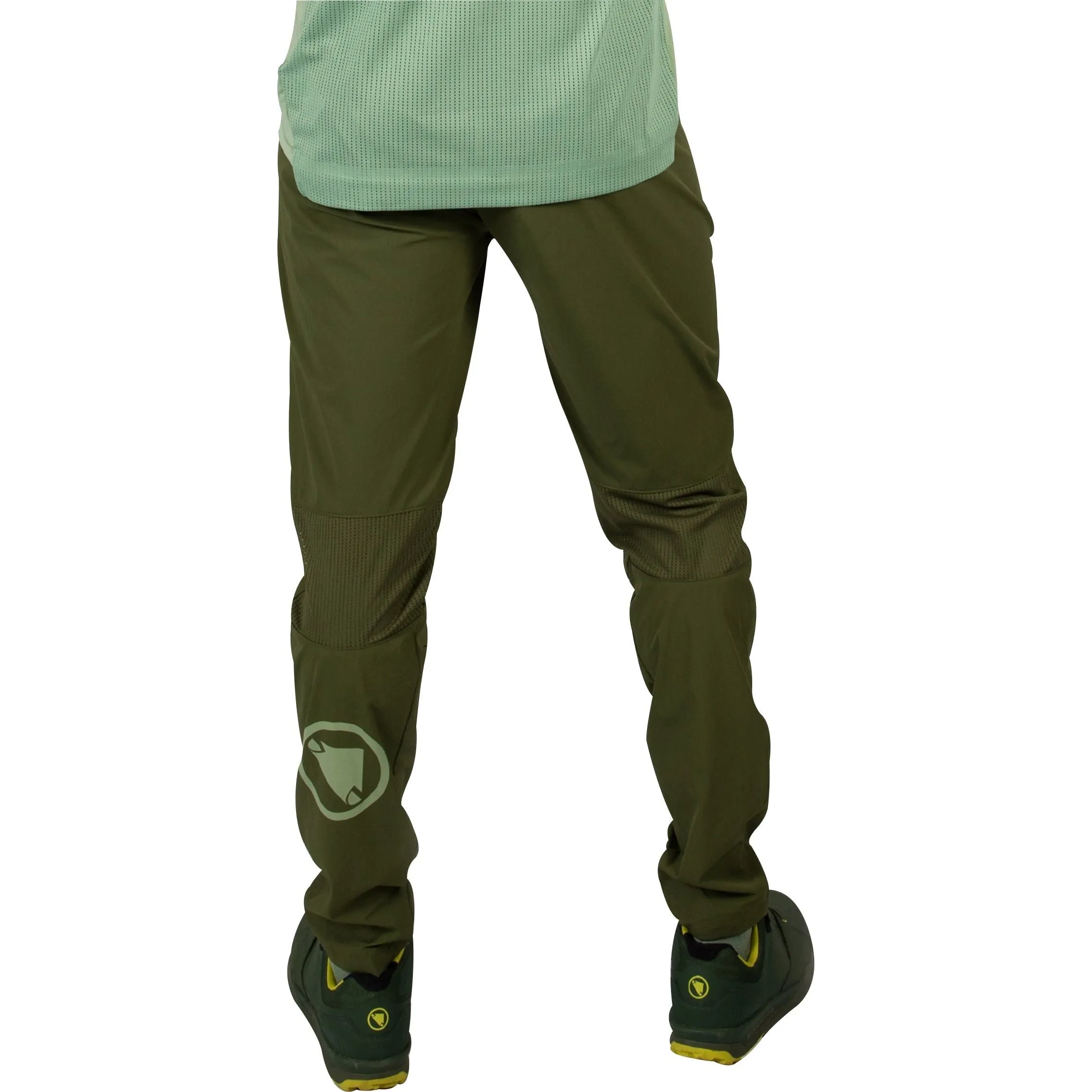 Endura MT500 Burner Lite Mens Cycling Trousers - Green
