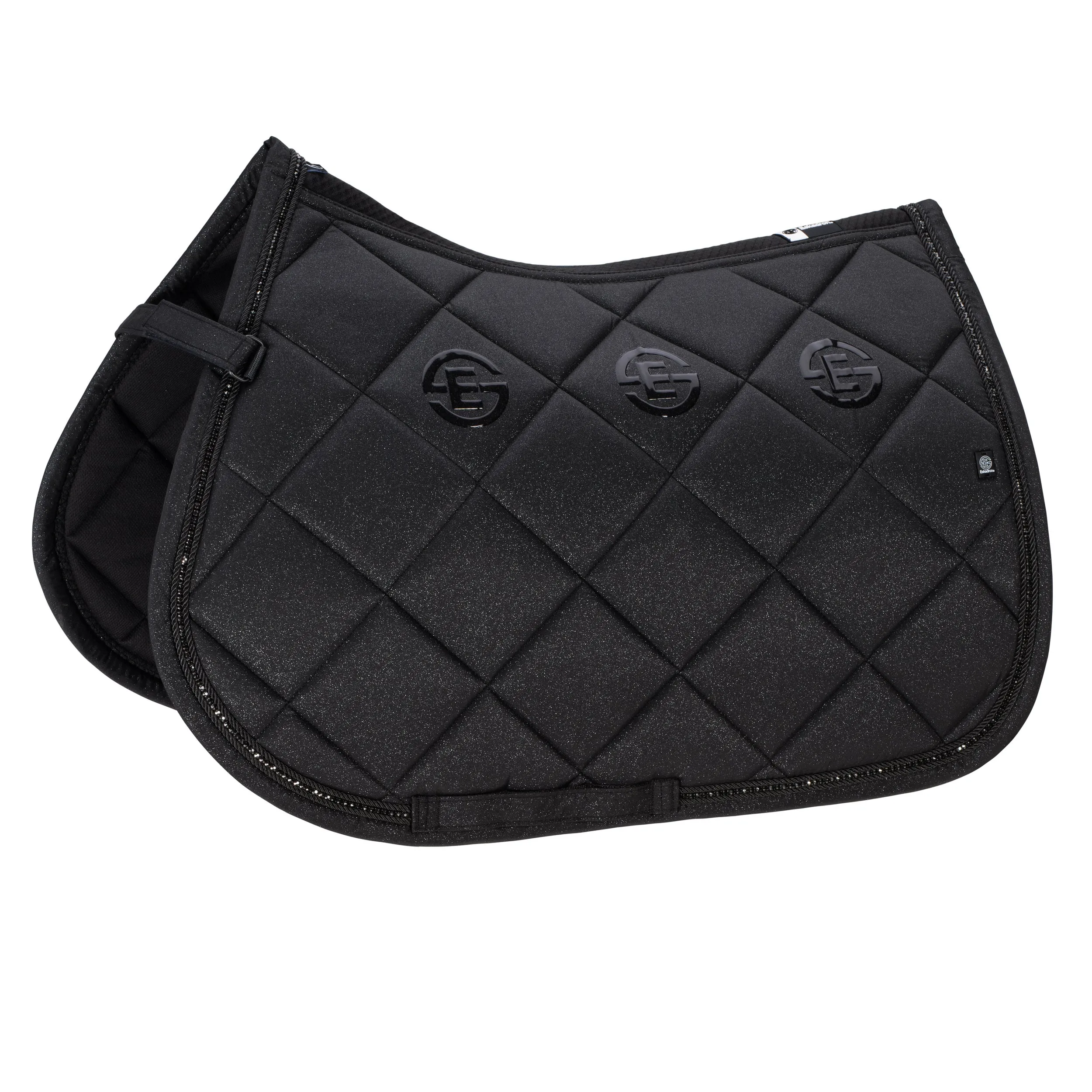 Eskadron Dynamic black sparkle crystal saddlepad