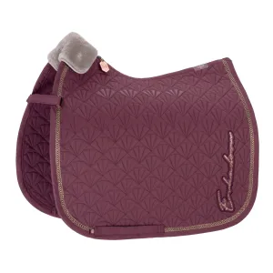 Eskadron Heritage Cassis sparkle Peacock saddlepad