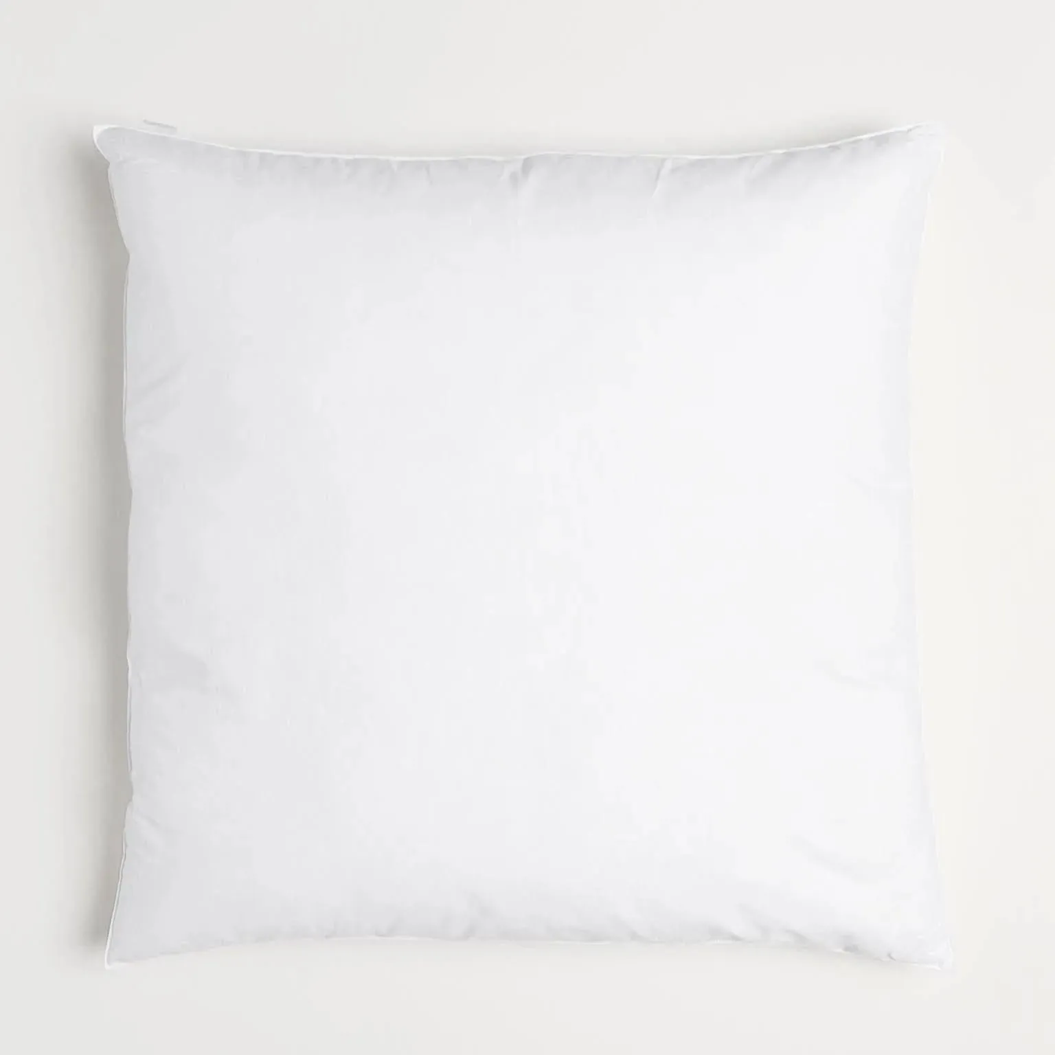 Faux Fur Euro Throw Pillows with Adjustable Inserts 26" x 26" - Gray