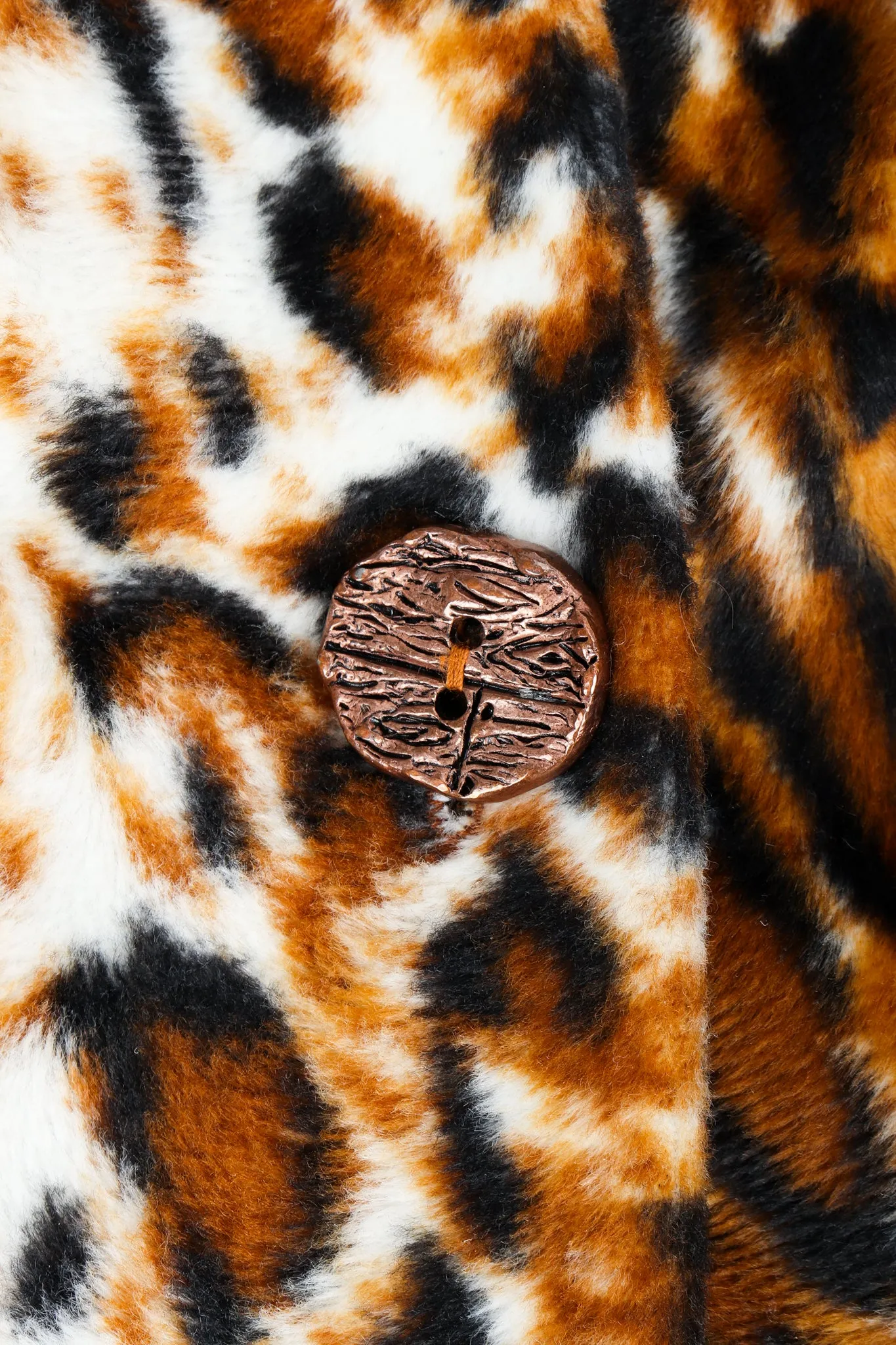 Faux Leopard Fur Jacket