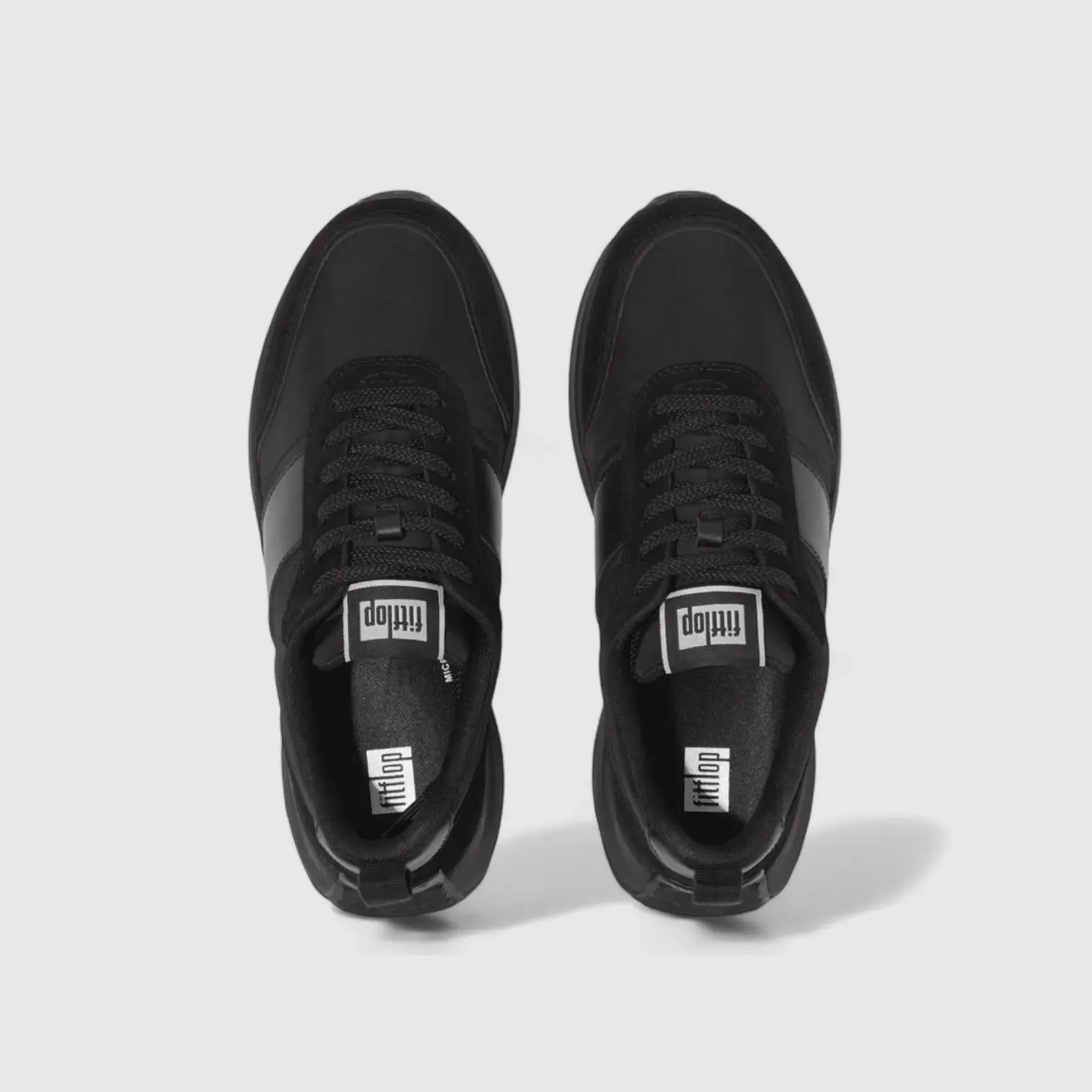 Fit Flops F-Mode Flatform Sneaker All Black IK8-090