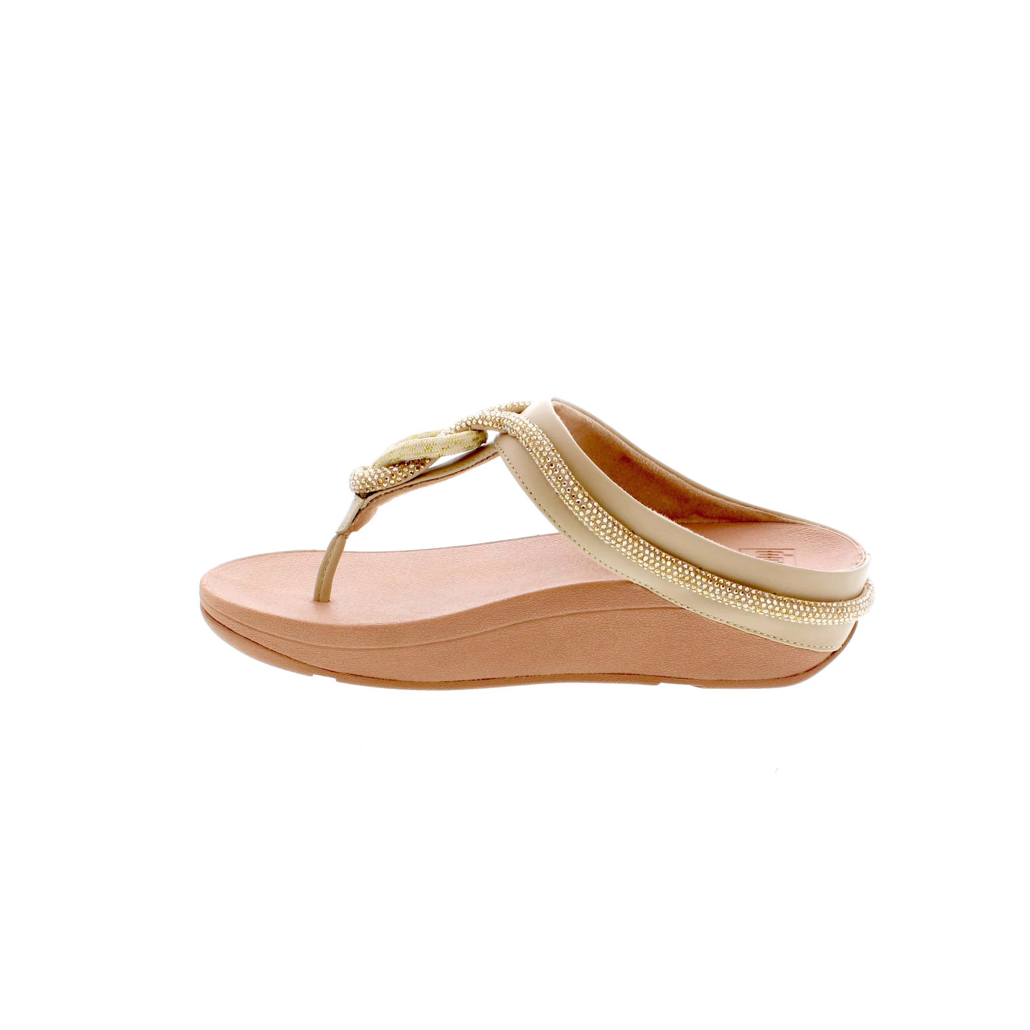 FitFlop Fino Crystal-Cord - Stone Beige
