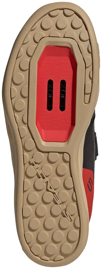 Five Ten Hellcat Mountain Clipless Shoes - Mens Core BLK/Core BLK/Red 13