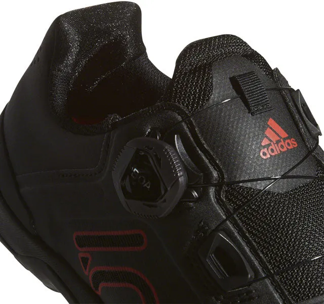 Five Ten Kestrel Pro Boa Clipless Shoe - Men's, Core Black / Red / Gray Six