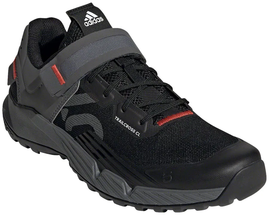 Five Ten Trailcross Mountain Clipless Shoes - Women's, Core Black/Gray Three/Red, 8