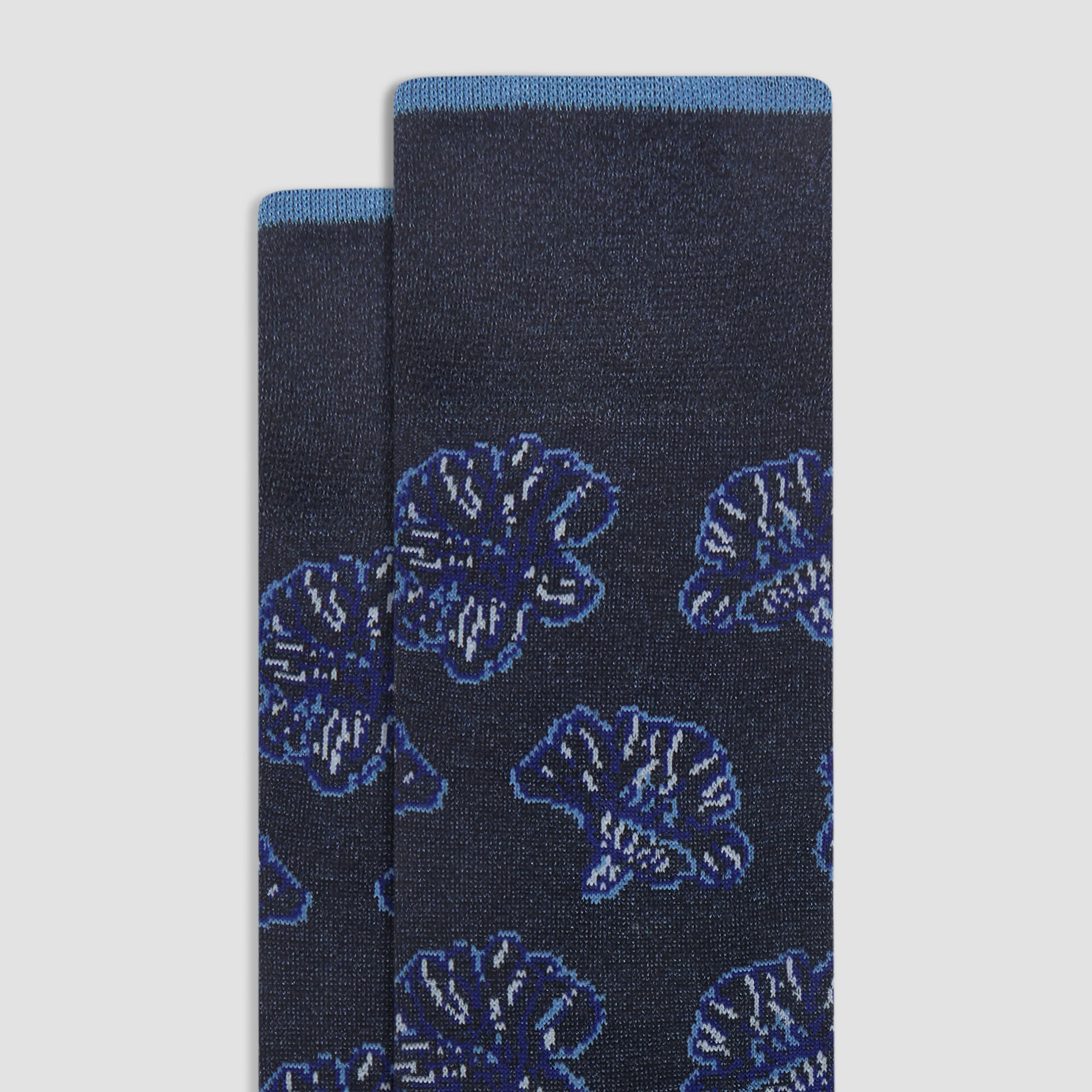 Floral Mid-Calf Socks