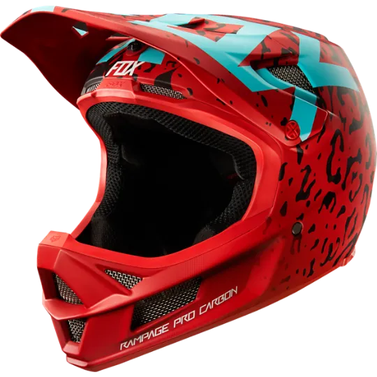 Fox Rampage Pro Carbon Helmet - Red L