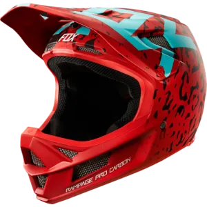 Fox Rampage Pro Carbon Helmet - Red L