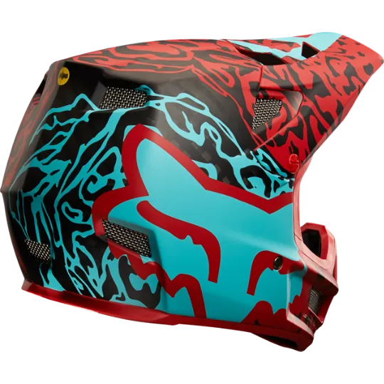 Fox Rampage Pro Carbon Helmet - Red L