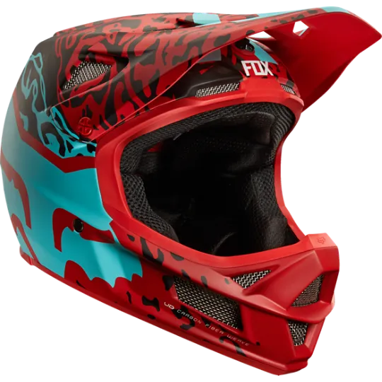 Fox Rampage Pro Carbon Helmet - Red L