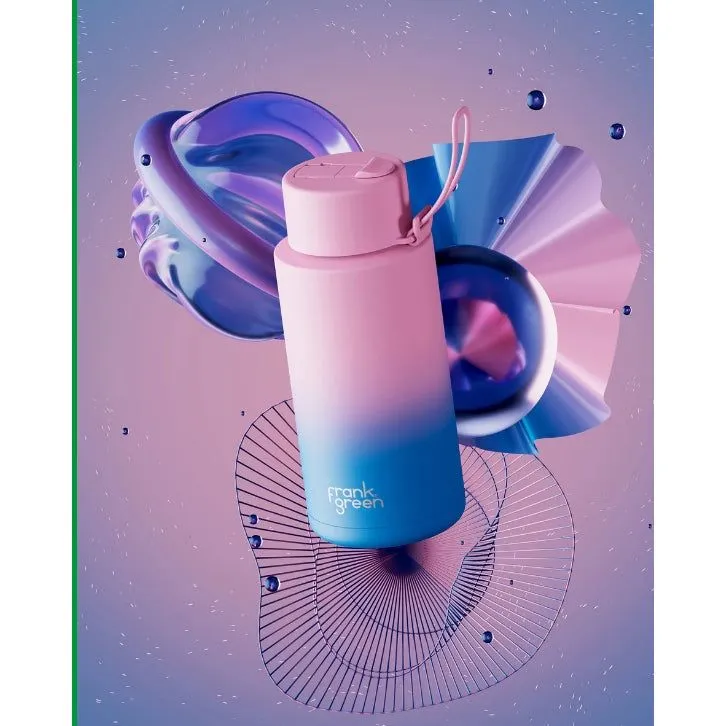 Frank Green Gradient Ceramic Reusable Bottle 34oz/1L