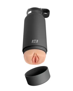 Fuck Flask Pussy Stroker Disguised as a Water Bottle - Vanilla