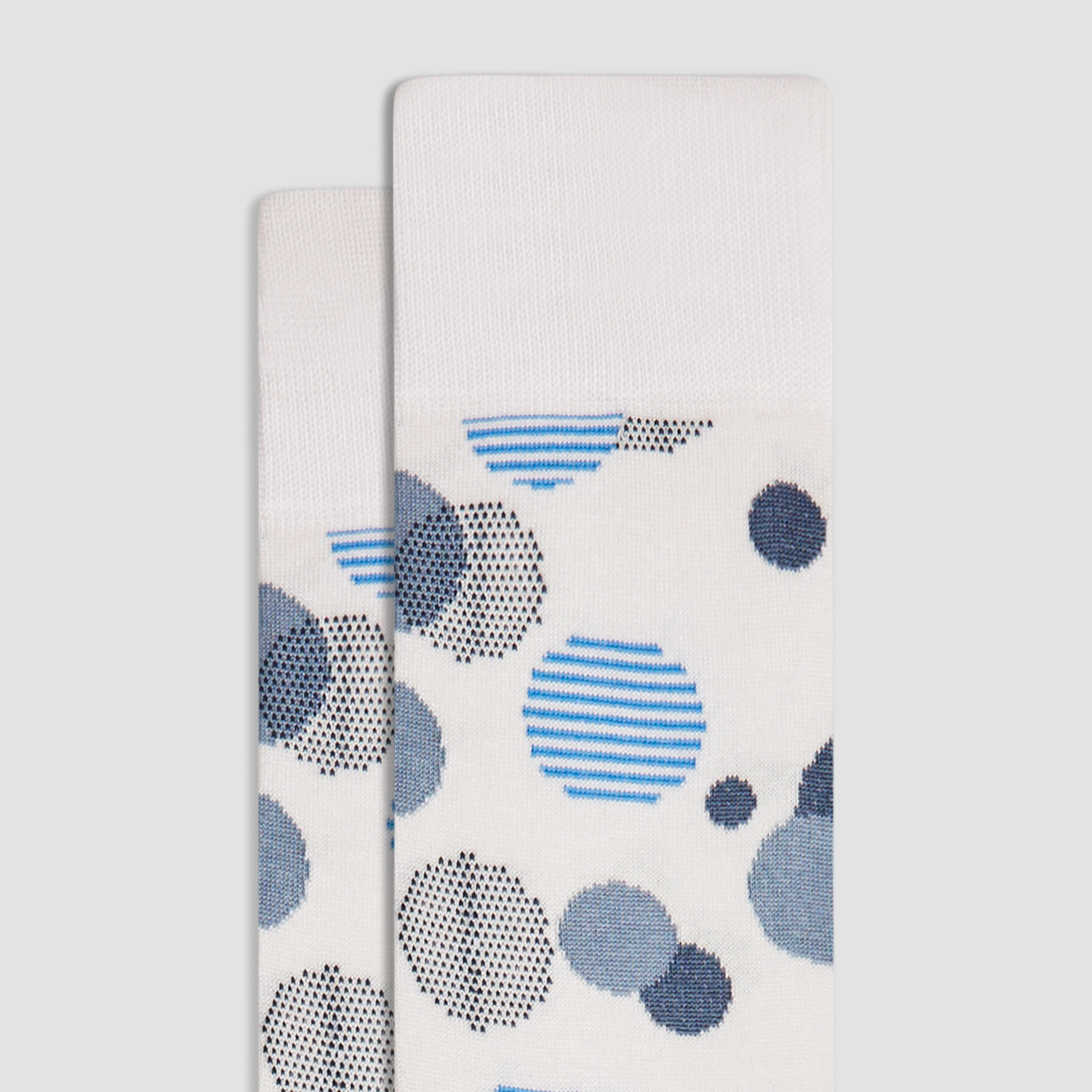 Geometric Mid-Calf Socks