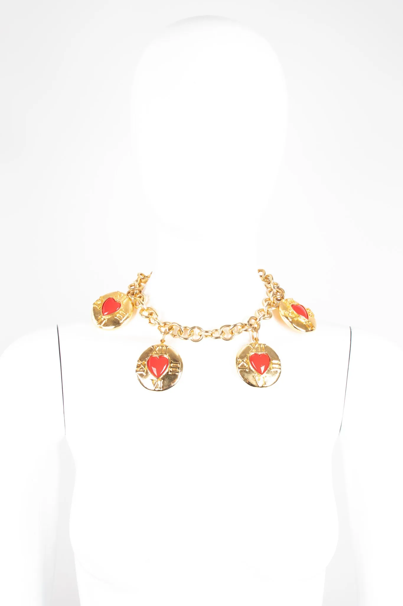 Hearts Charm Necklace