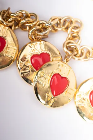 Hearts Charm Necklace