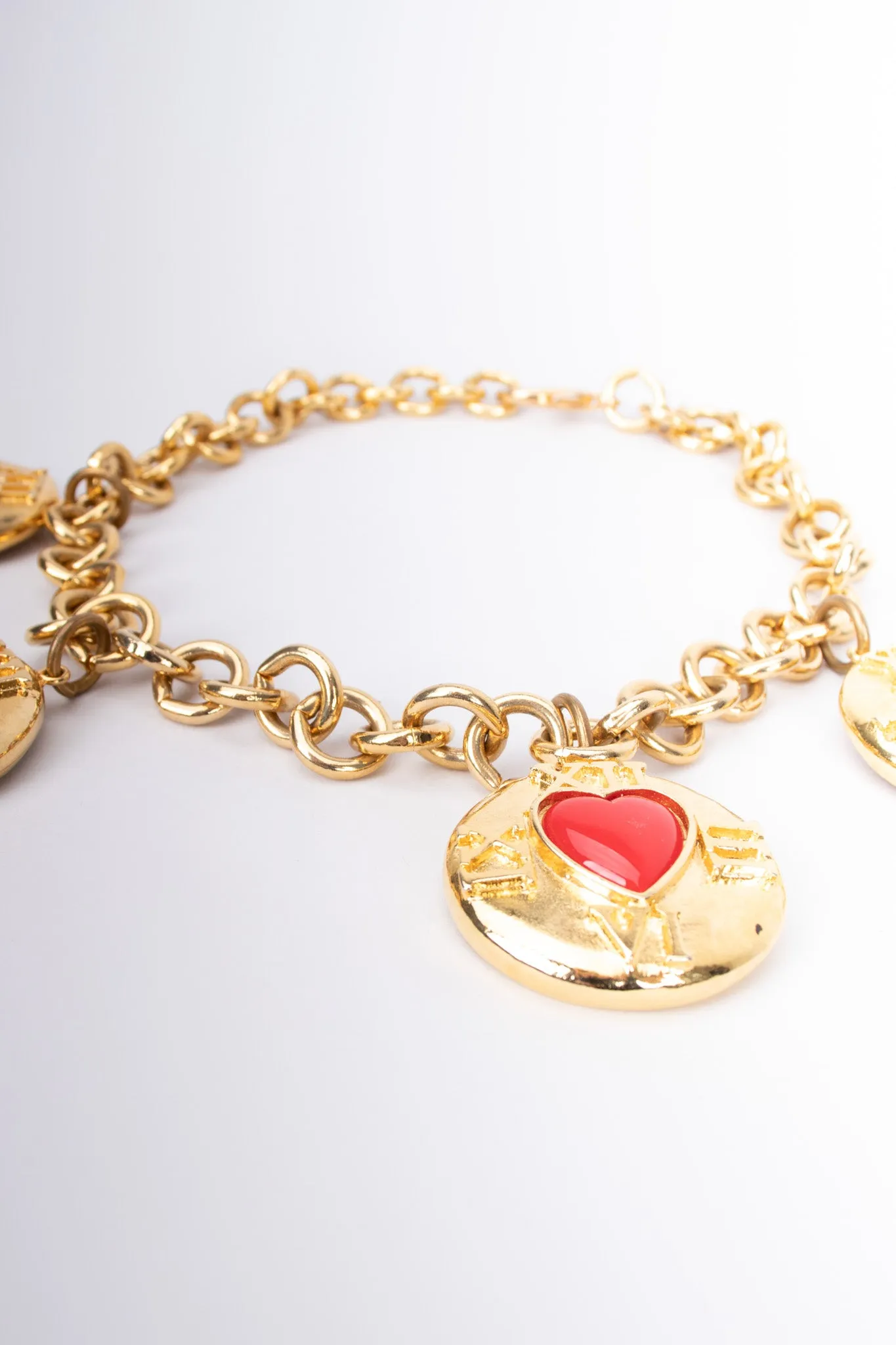 Hearts Charm Necklace