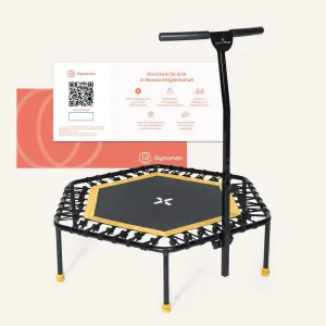Höhenverstellbares Fitness Trampolin   6 Monate Gymondo