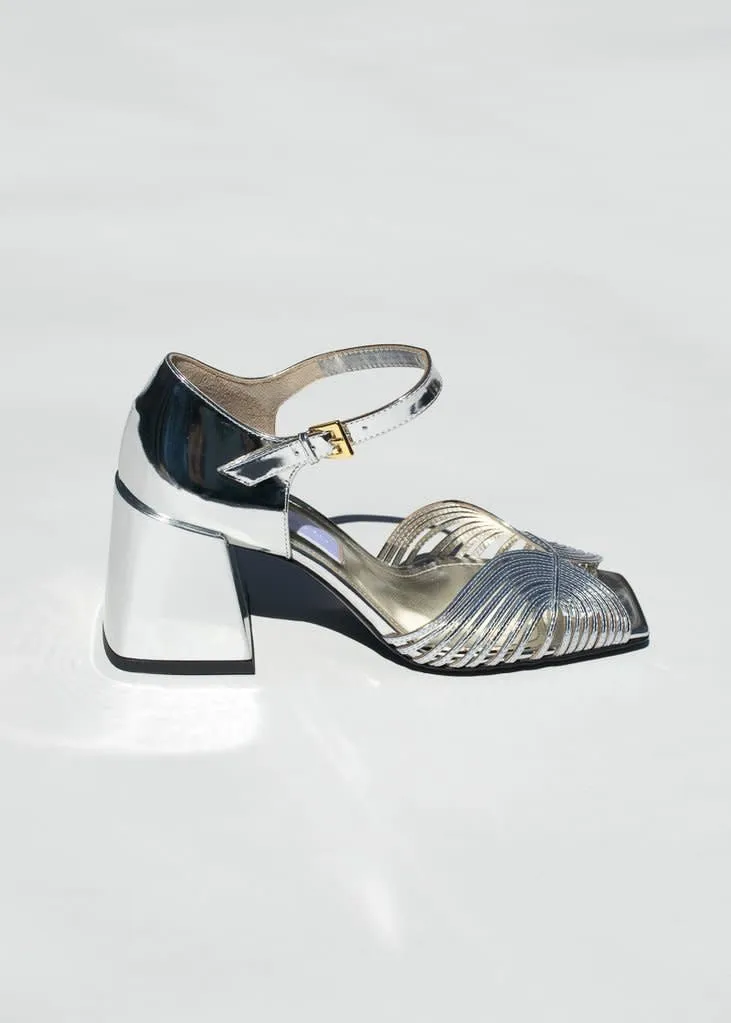 HIGH HEEL 70s SANDAL