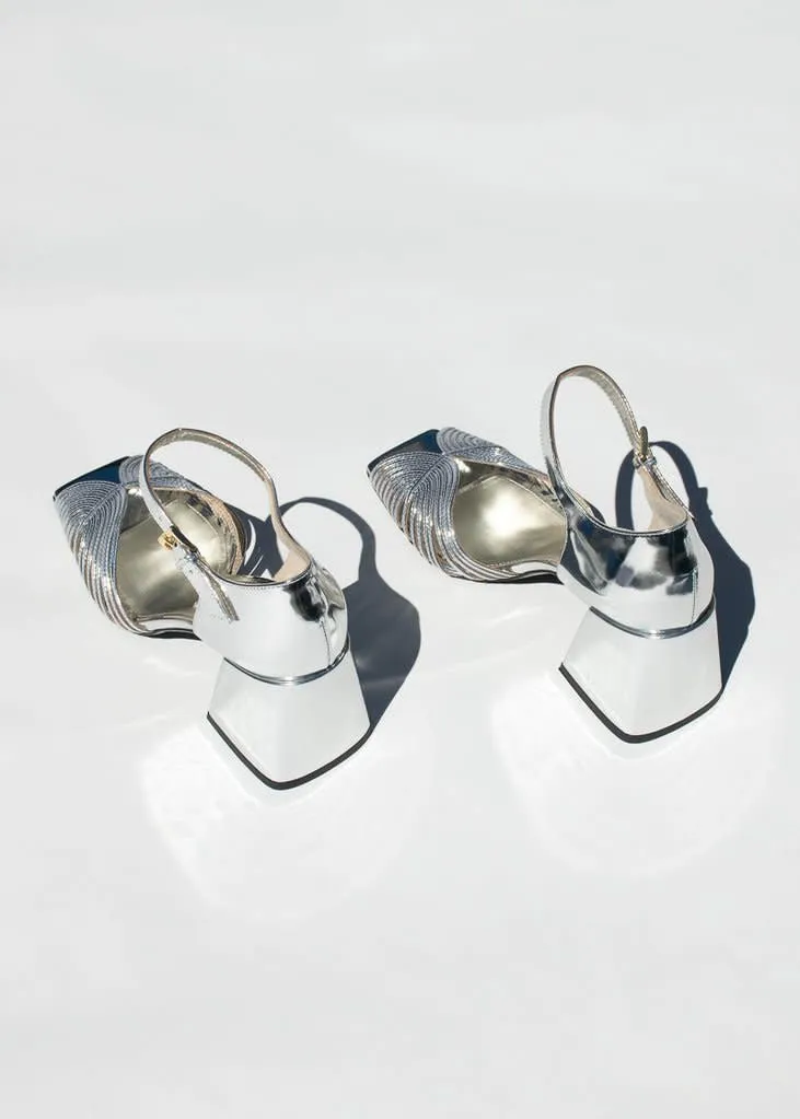 HIGH HEEL 70s SANDAL