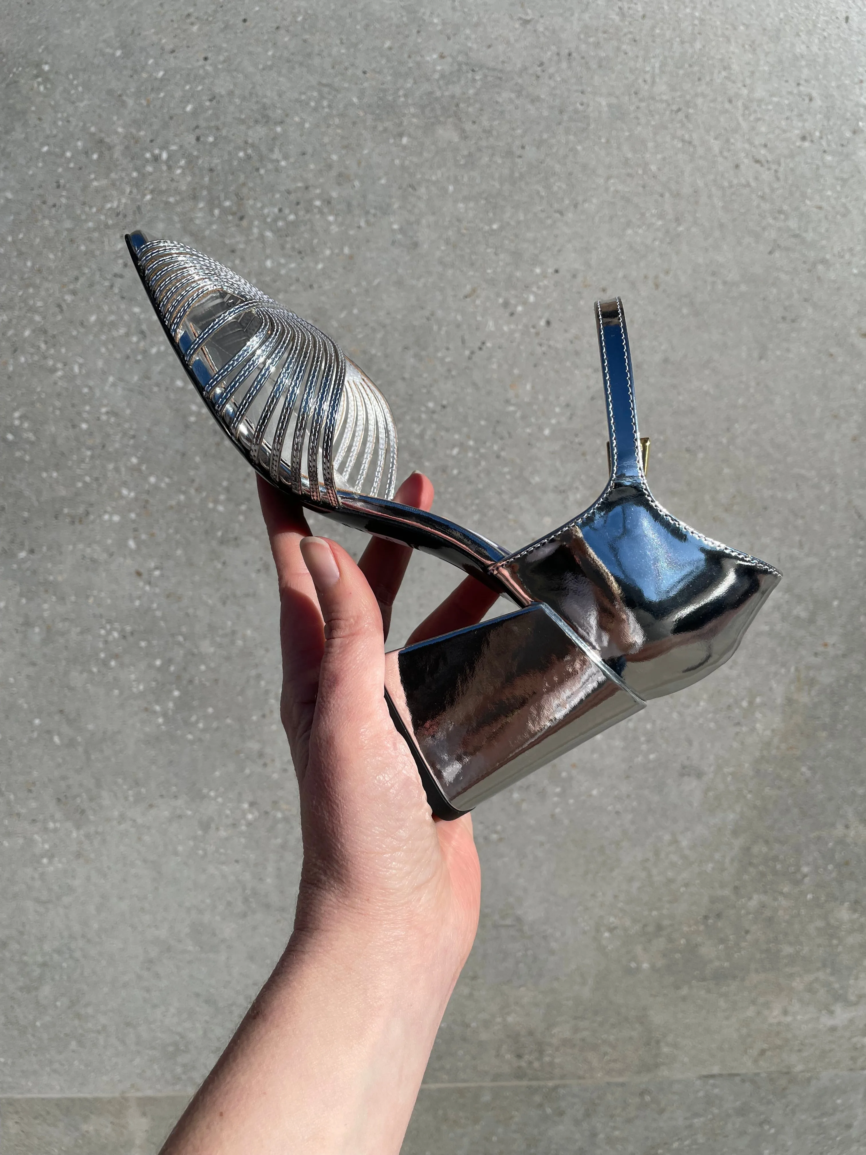 HIGH HEEL 70s SANDAL