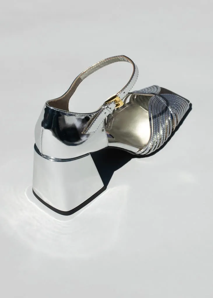 HIGH HEEL 70s SANDAL