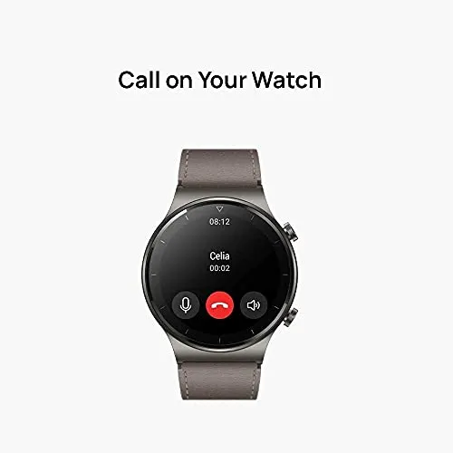 HUAWEI Watch GT 2 Pro Smartwatch, 1.39" AMOLED HD Touchscreen, 2-Week Battery Life, GPS and GLONASS, SpO2, 100  Workout Modes, Bluetooth Calling, Heartrate Monitoring, Grey