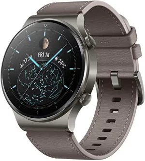 HUAWEI Watch GT 2 Pro Smartwatch, 1.39" AMOLED HD Touchscreen, 2-Week Battery Life, GPS and GLONASS, SpO2, 100  Workout Modes, Bluetooth Calling, Heartrate Monitoring, Grey