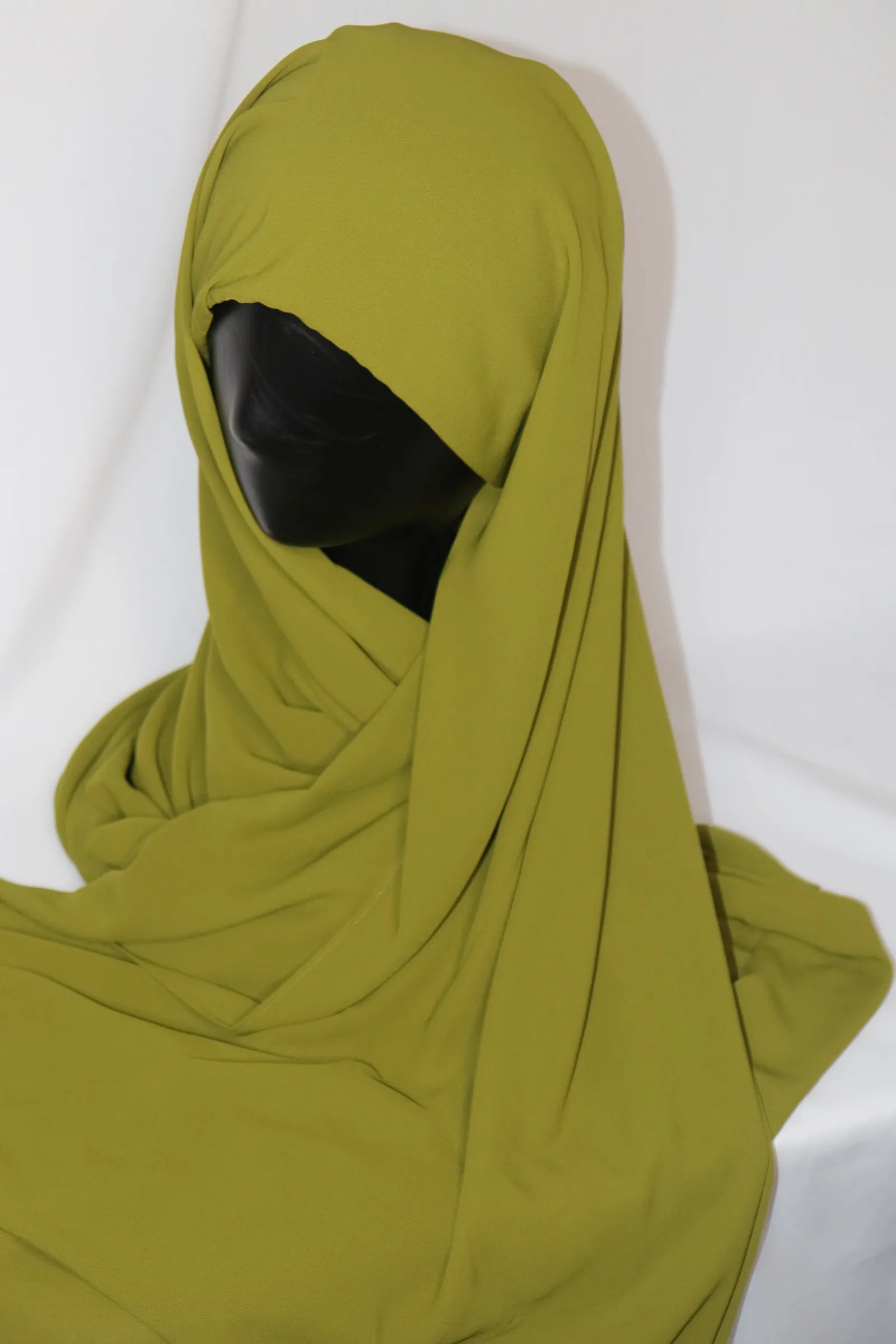Instant Chiffon Hijab - Lime