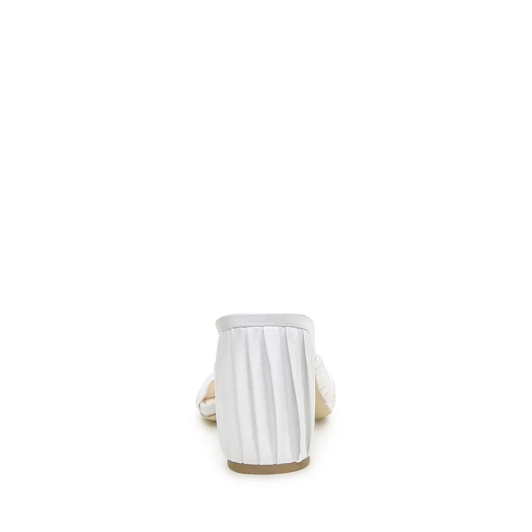 Ivory Silk Twist Sandal